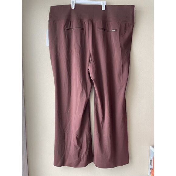 Athleta Venice Pant Straight Leg Chocolate Brown Women's Size 3X - Picture 2 of 2